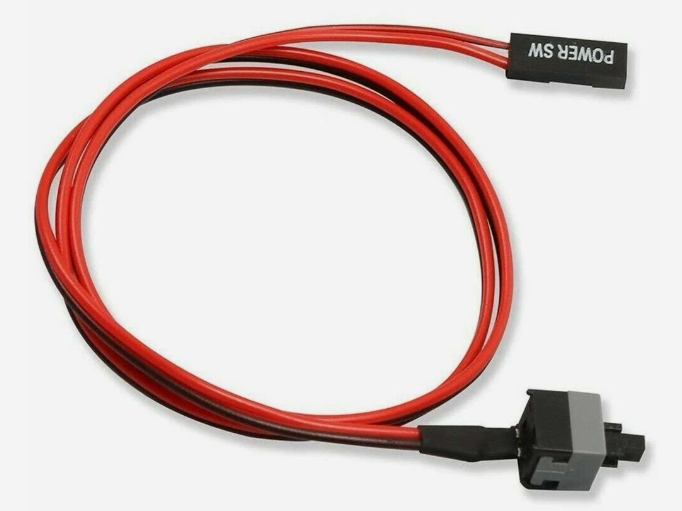 20" ATX Motherboard Power / Reset Switch Button Cable