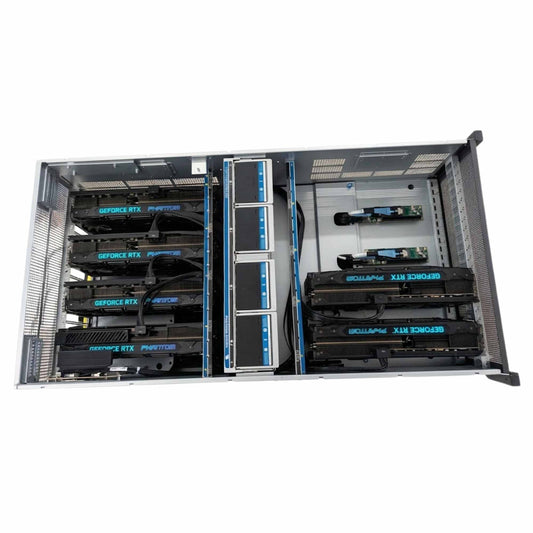 Kentino AI 256 TurinDual 5090 — 8× RTX 5090 Dual-Socket Zen5c Flagship